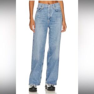 Agolde Low Slung Baggy Jean in color Libertine